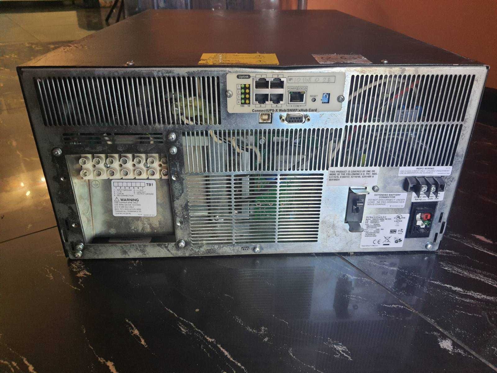 ИБП ДБЖ UPS Eaton 'PW9125 6000G HW' 6000VA 4200W з картою ConnectUPS-X