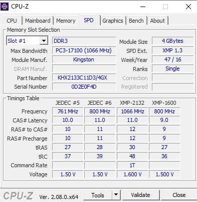 Pamięć RAM DDR3 HyperX Savage 2x4GB 8GB 2133MHz