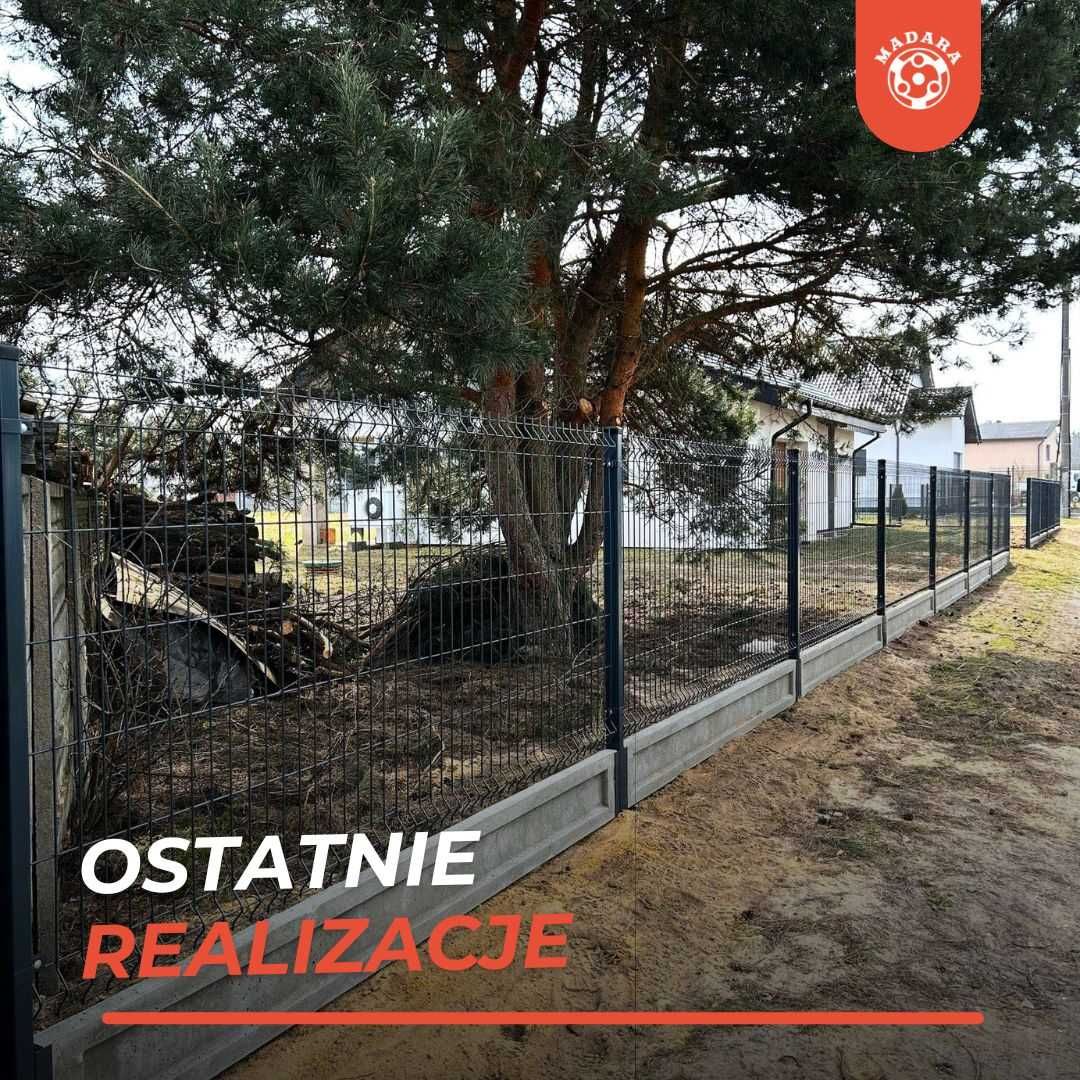 Płot panelowy, Panel Ogrodzeniowy, Ogrodzenie Montaż Sprzedaż