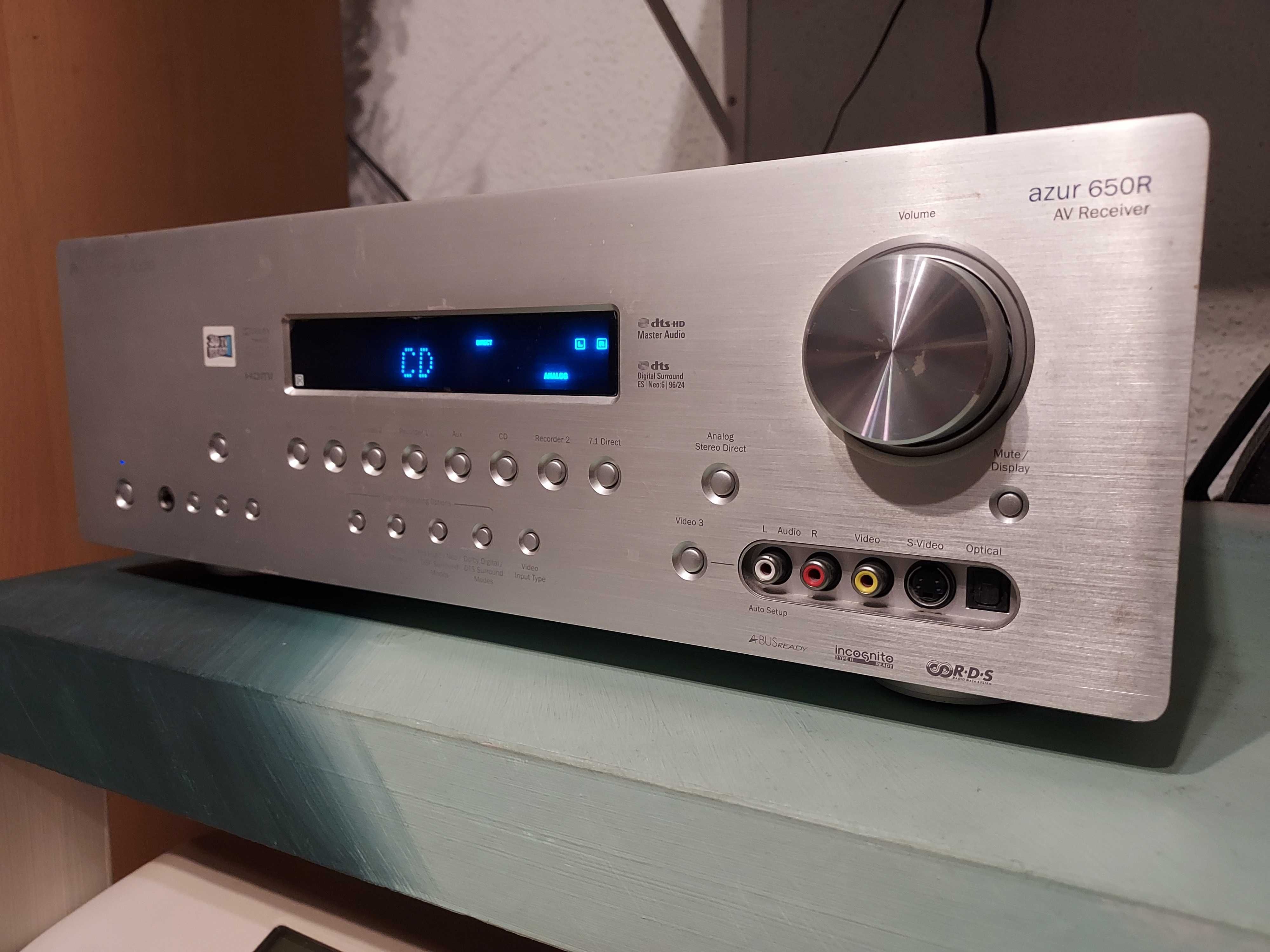 Cambridge Audio Azur 650R - tylko pure audio