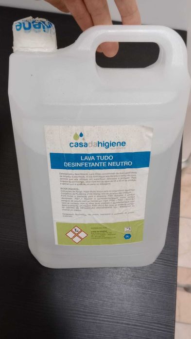 Produto de limpeza de PH neutro - 5 litros