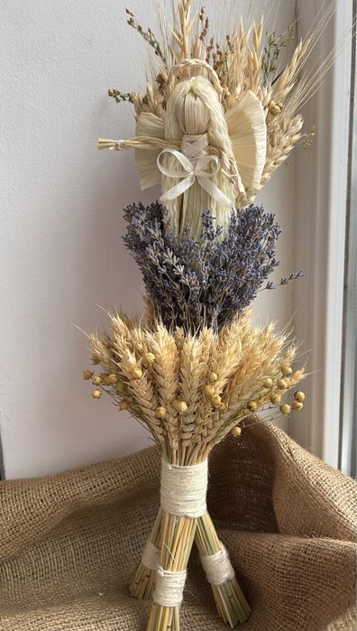 Різдвяний  дідух з лавандою