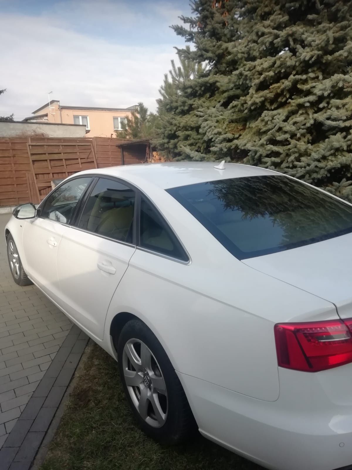 Audi a6 2013 diesel biała strzała