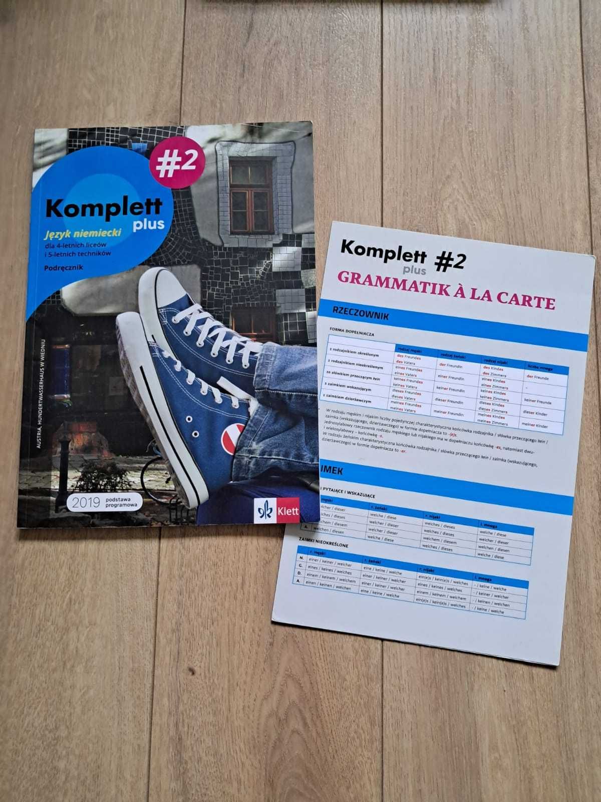 Komplett plus, niemiecki #2, podręcznik + ćwiczenia gratis