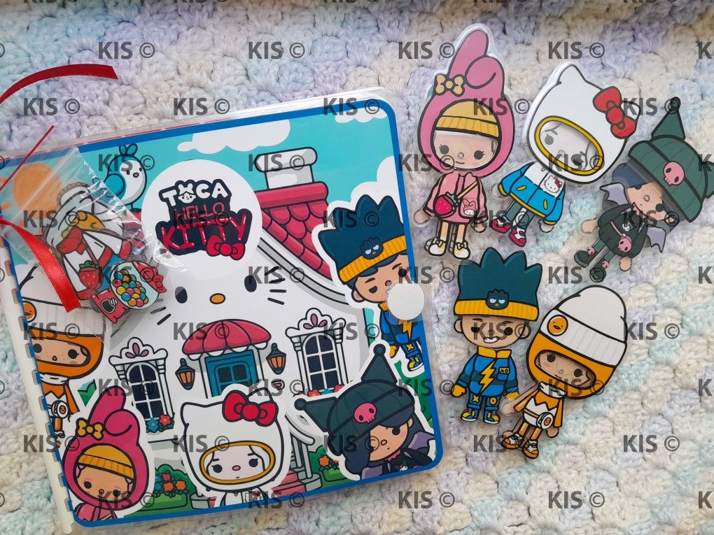 Тока бока будиночок Hello Kitty "Toca Hello Kitty" Дитяча гра альбом