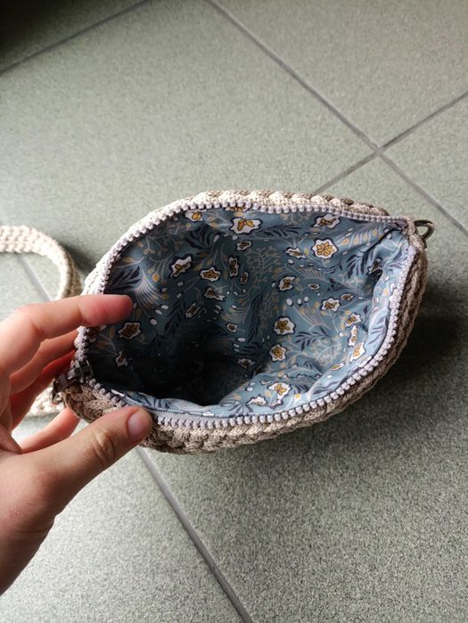 Сумка женская, бананка на пояс плетеная/жіноча бананка на пояс плетена