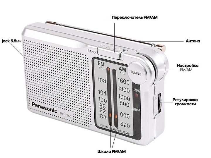 Радиоприемник Panasonic RF-P150D