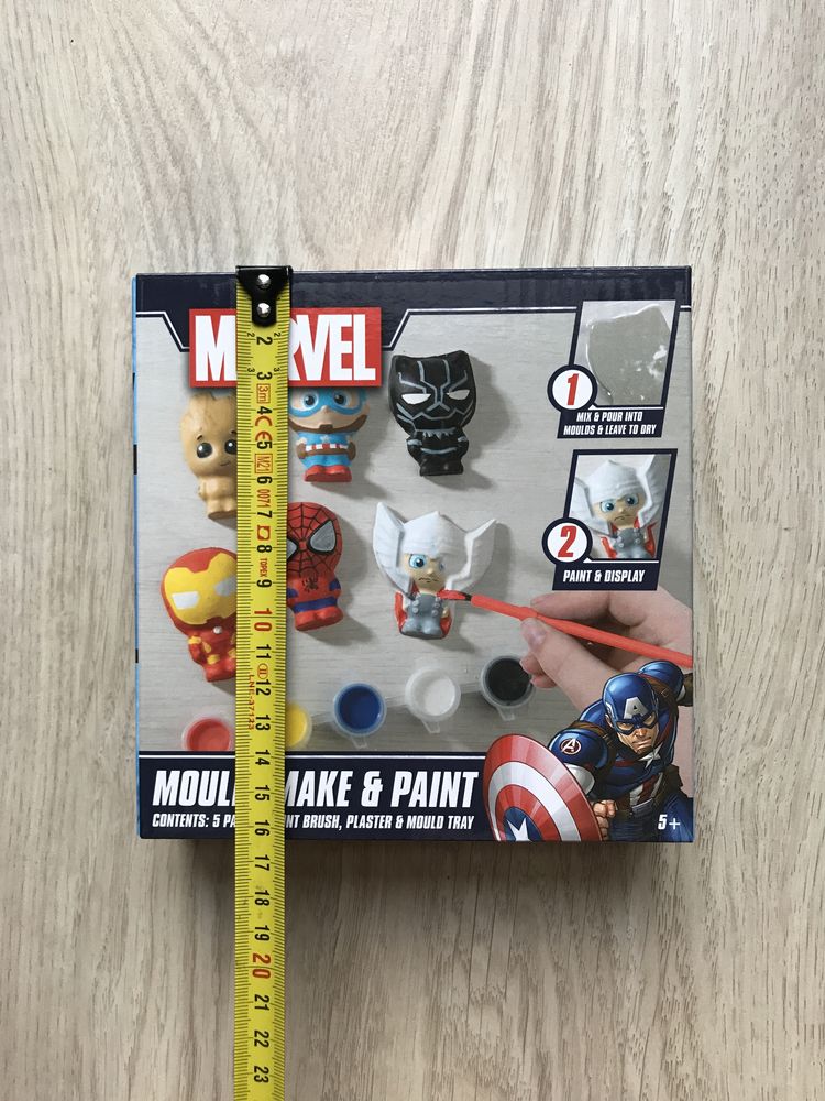 Zestaw figurek gipsowych odlewy do malowania formy Marvel 6 figurek