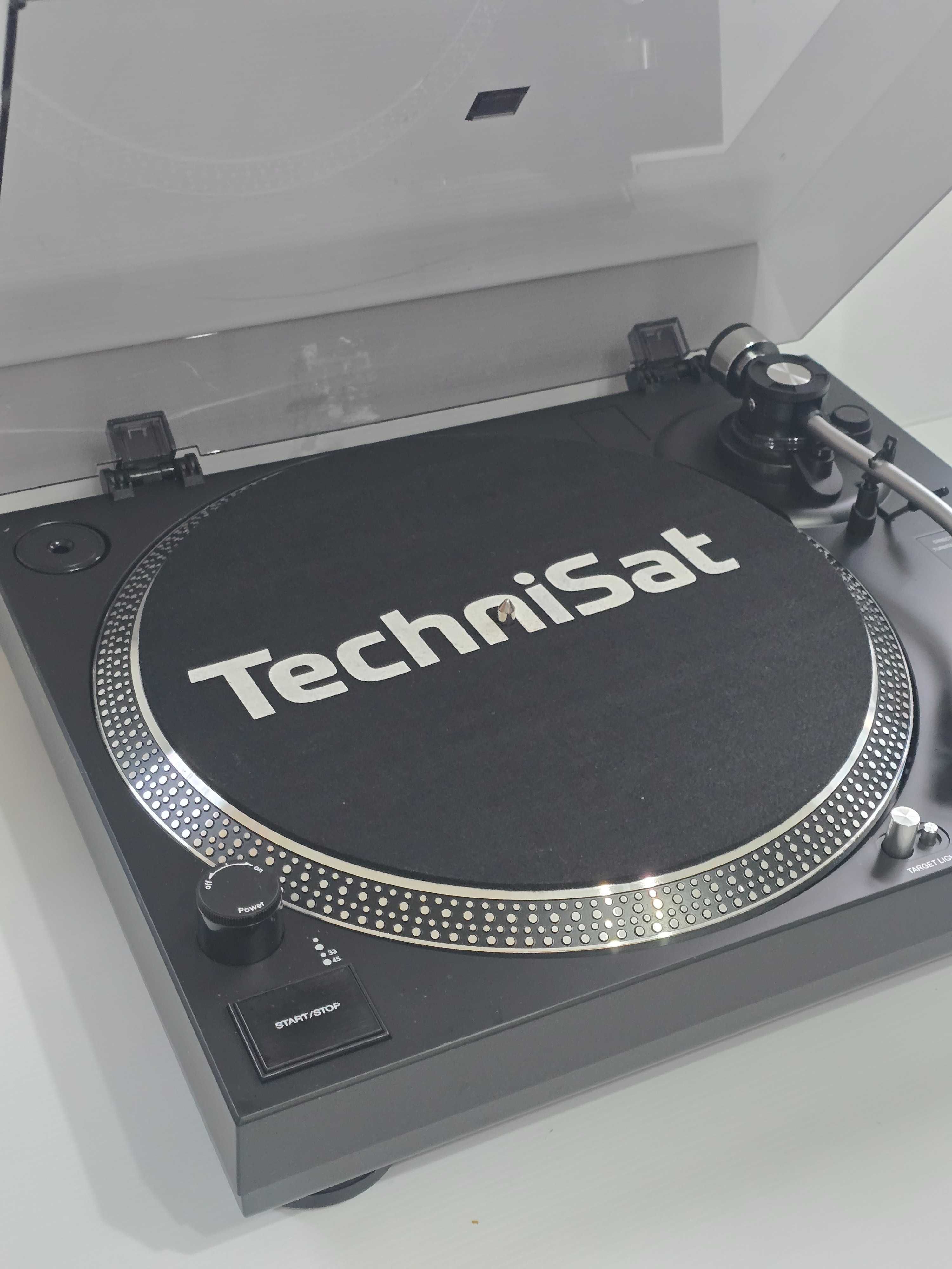 Gramofon TECHNIPLAYER LP 300 Technisat talerz aluminiowy- nie kręci