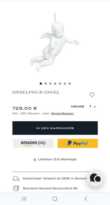 Рідкісна старовинна фарфорова статуетка фігурка ангел weimar  meissen