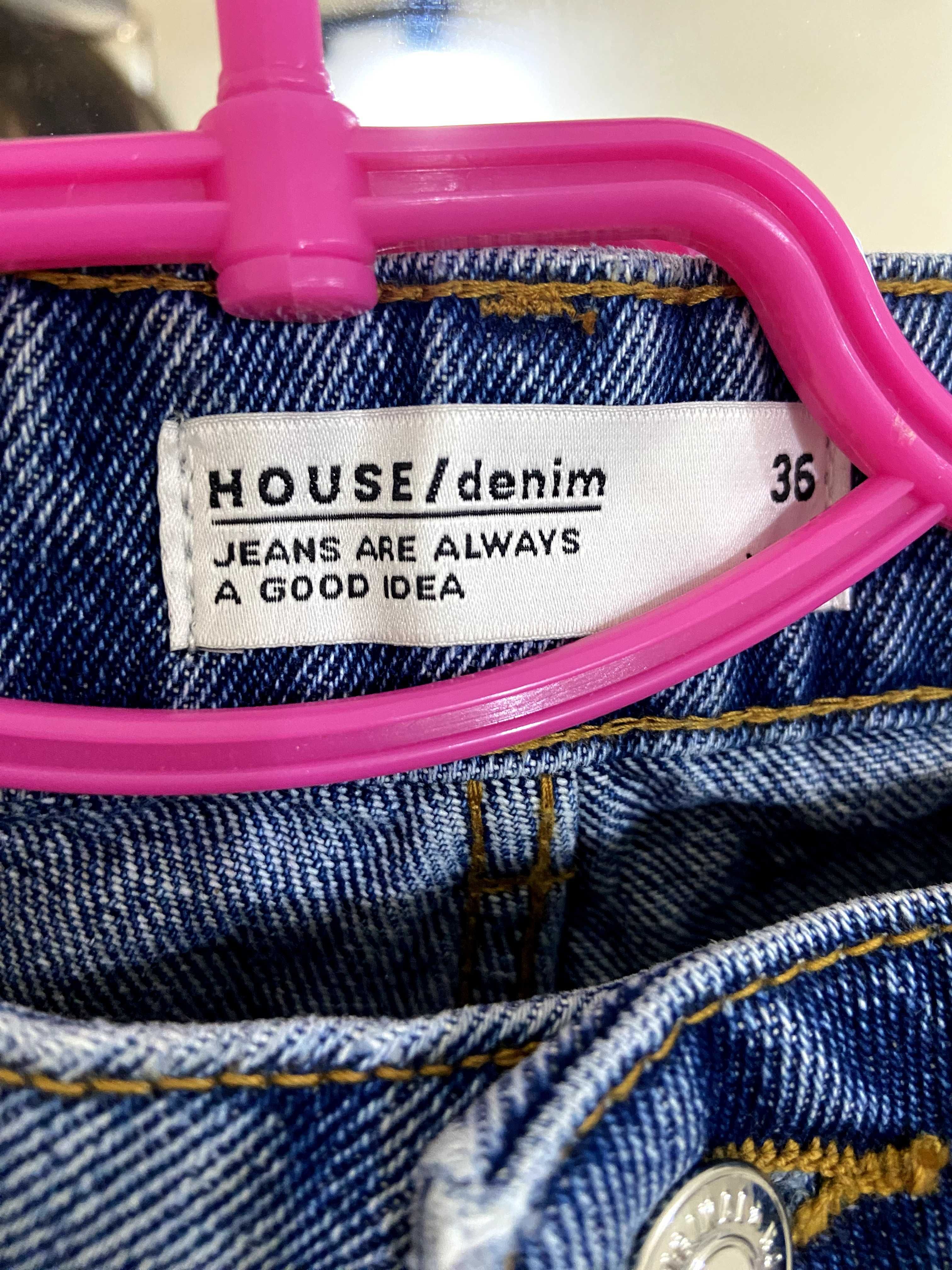 Джинси сині жіночі р. 36 Нові House/denim