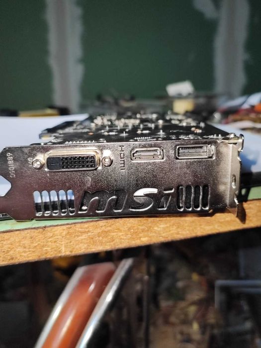 Відеокарта MSI GTX 1050 TI 4GB OCV1. Повністю робоча.