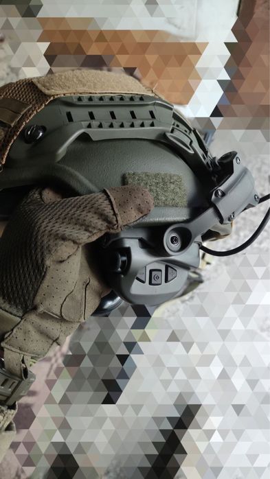 Кріпленя на шолом чебурашки,для активних навушників MSA SORDIN Pro-X