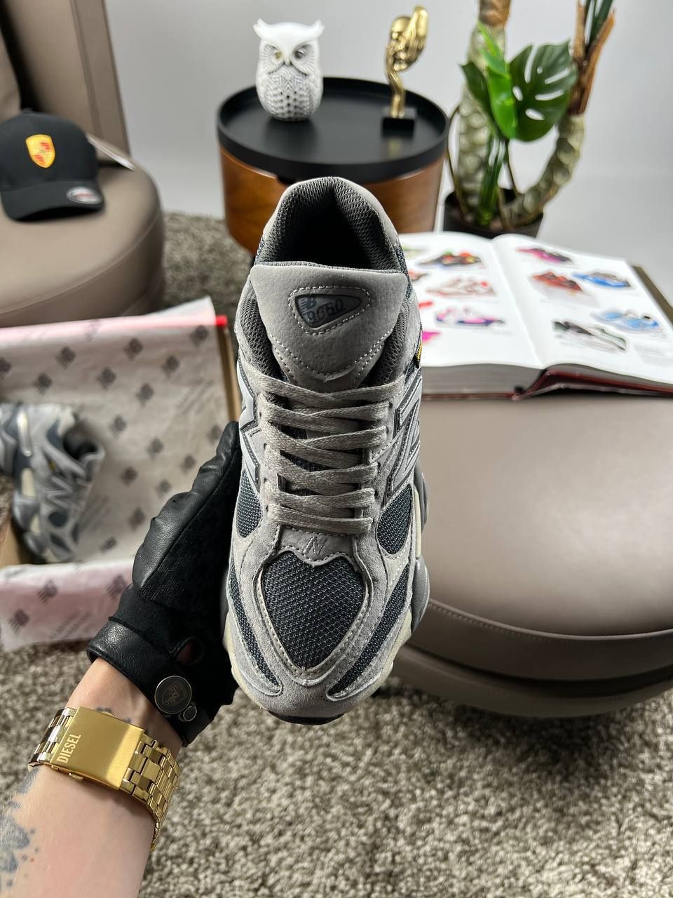 Женские кроссовки New Balance 9060 Grey 36-41 нью беленс кросівки