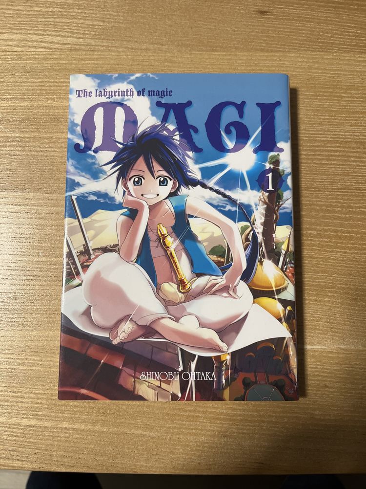 Manga Magi Labirynt magi Tom 1 wersja Polska