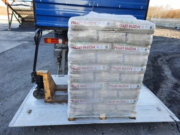 pellet pelet certyfikat A1 6mm DRZEWICA transport HDS lub WINDA