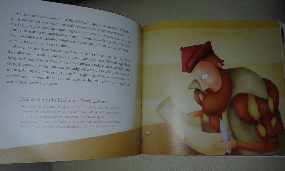 Livro infantil "História de Portugal para toda a família"