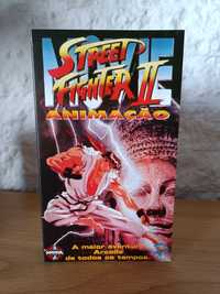 Filme VHS Street Fighter 2 Animação - Edição Portuguesa