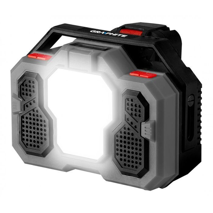 Radio Akumulatorowo-Sieciowe Energy+ 18V, Li-Lon,Bez Akumul. Graphite