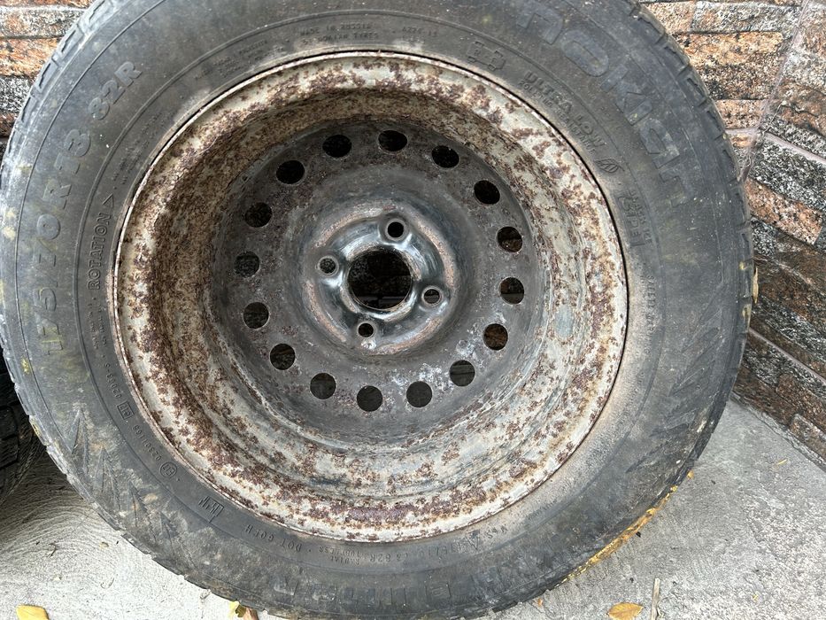 Диски штампи 13 дюймів на Ланос 4х100