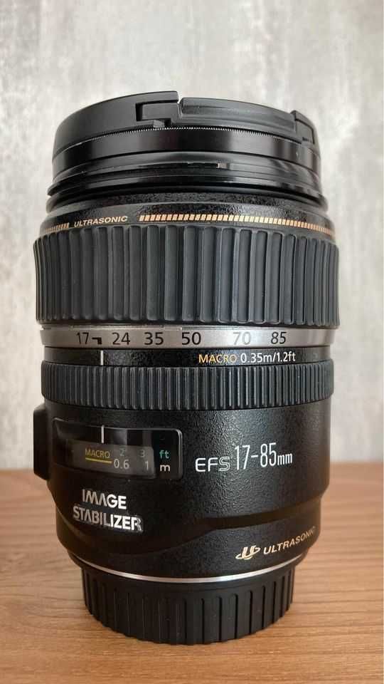 Objecitva (lente) Canon 17-85mm c/filtro UV