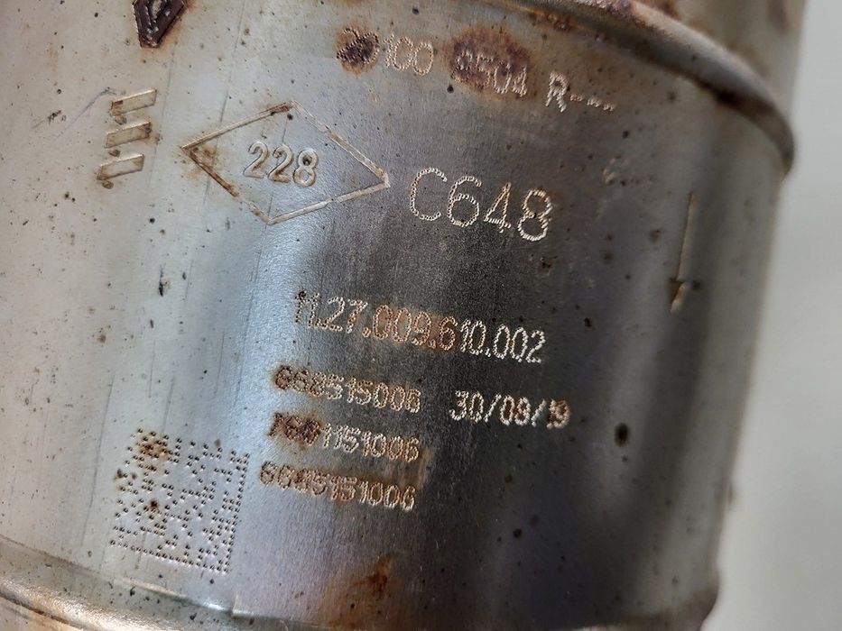 katalizator dpf fap ad blue euro6 2.3 d Opel Movano B lift Master III