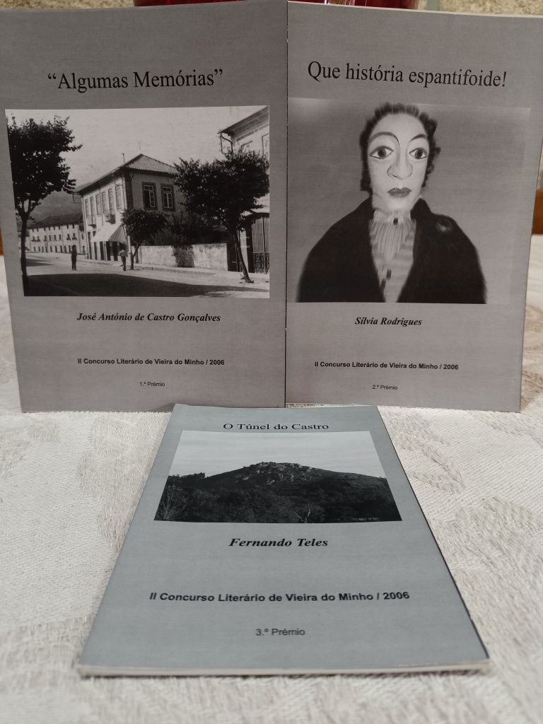 Vendo 3 livros por 4€