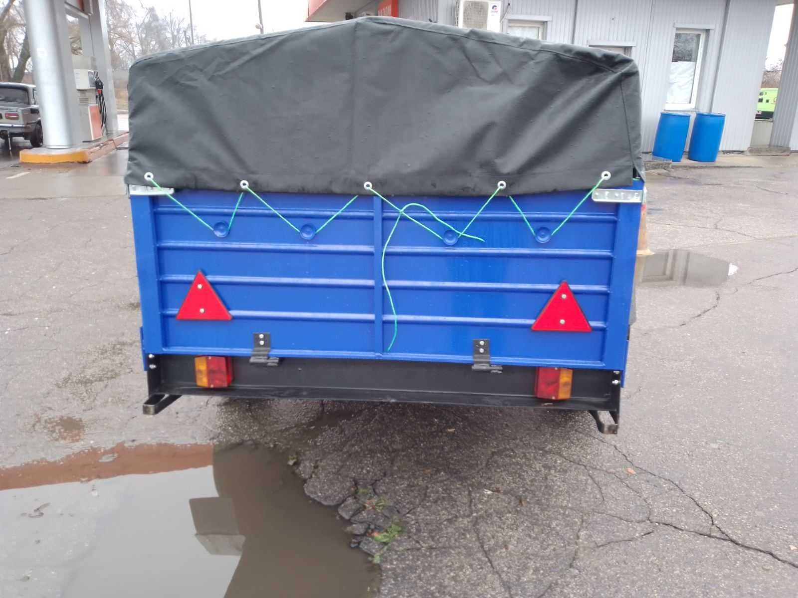 Прицеп Причіп з виробництва ПА 2300*1300*500 міцний посилен на 1.25т