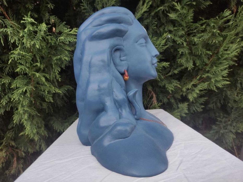 Adiyogi Shiva - Busto artesanal