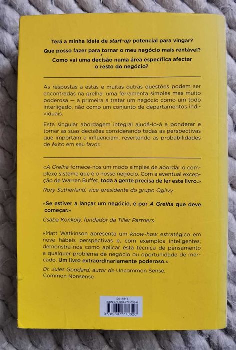 Livro "A Grelha" de Matt Watkinson