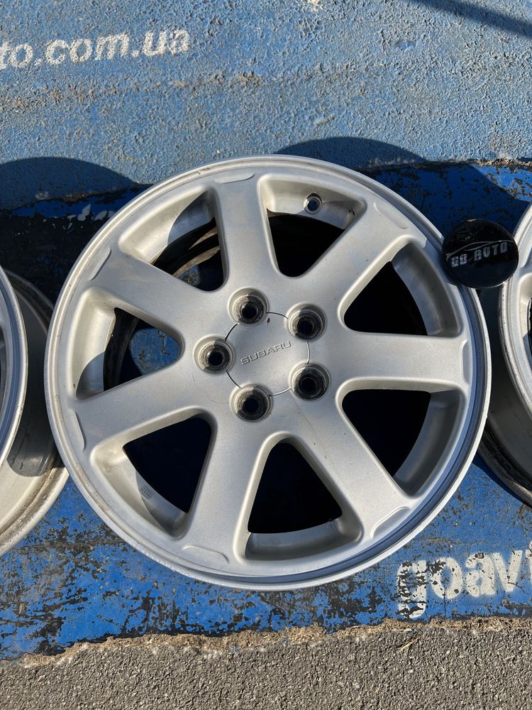 Goauto комплект дисків Subaru 5/100 r15 et55 6j dia56.1 в ідеальному с