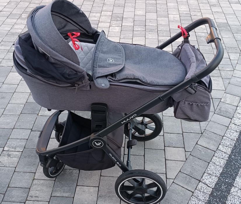 Wózek MUUVO QUICK 2.0  gondola i spacerówka 2w1