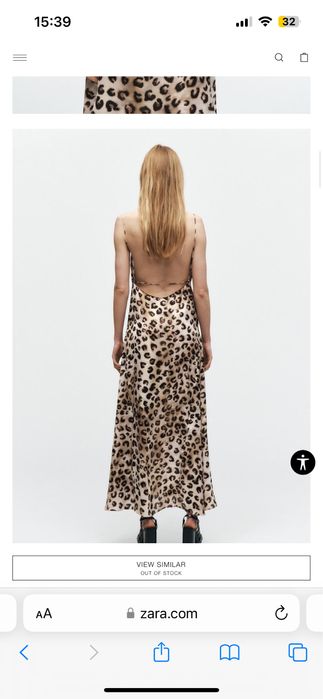 Сукня Платье длинное Zara