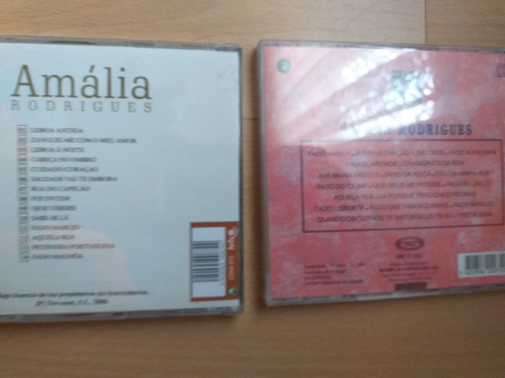 Cd's de música de Amália Rodrigues