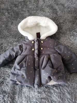 Kurtka zimowa dla niemowlaka r.74 stan idealny