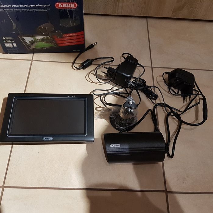 Zestaw monitorowania Abus kamera z monitorem