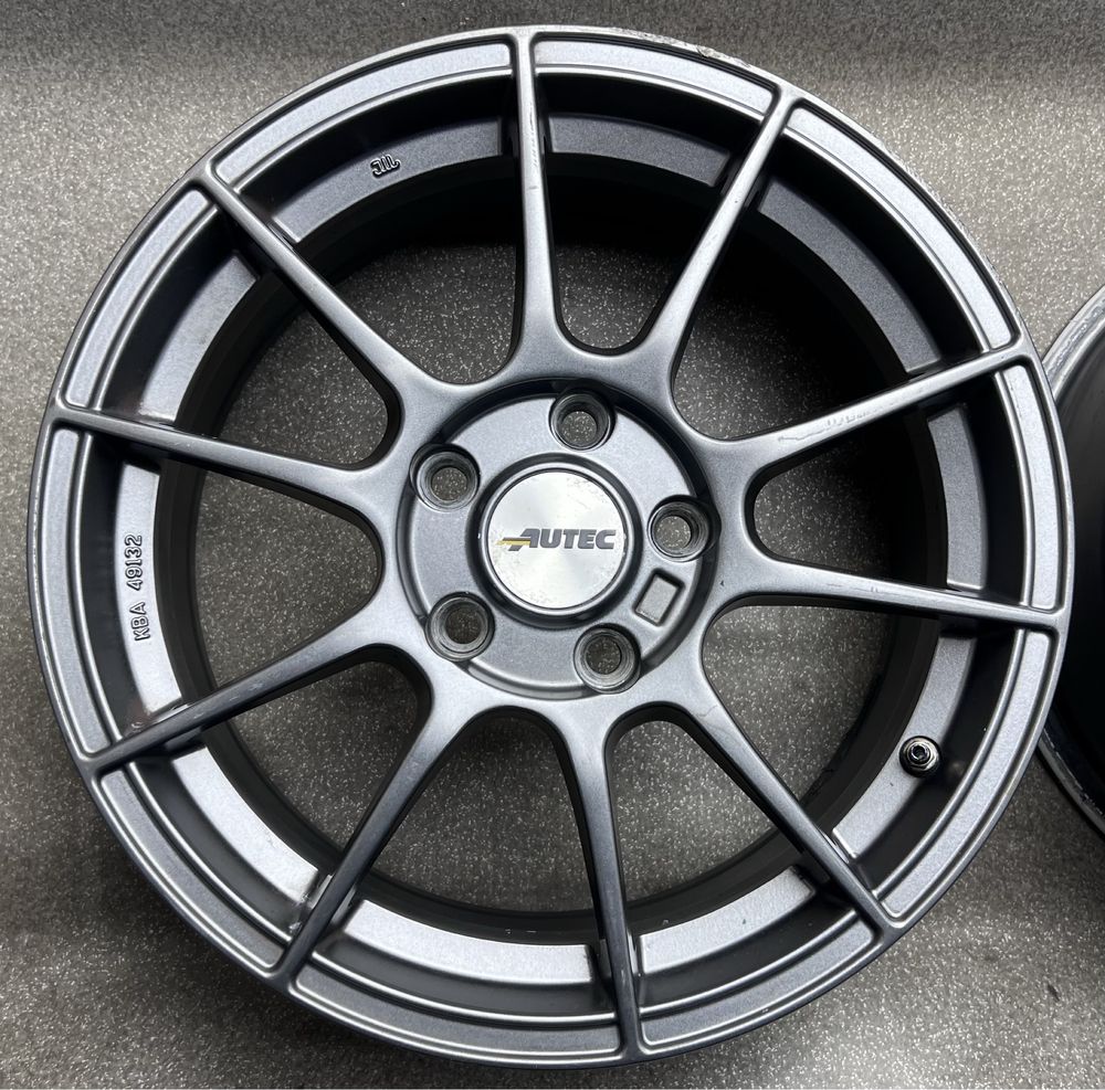 Диски Autec R16 5 112 et48 J7 титни VW golf passat jetta audi sharan
