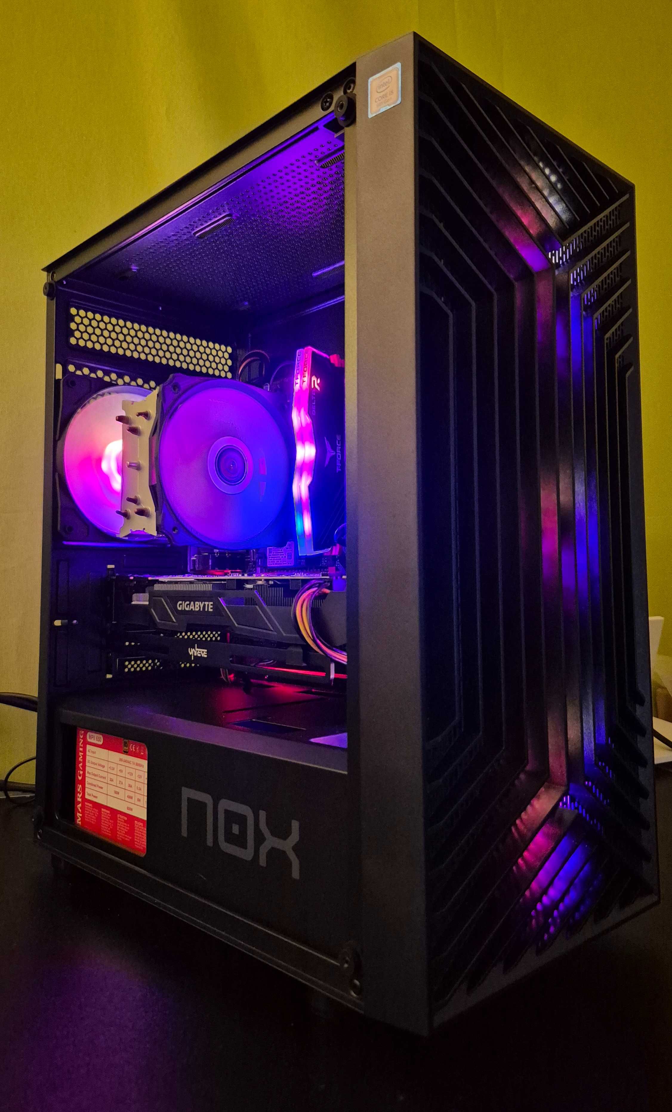 PC Gamer i5 9600k 4.6Ghz |16Gb DDR4| GTX 1070 8GB| NVME+HDD| W11 |ARGB