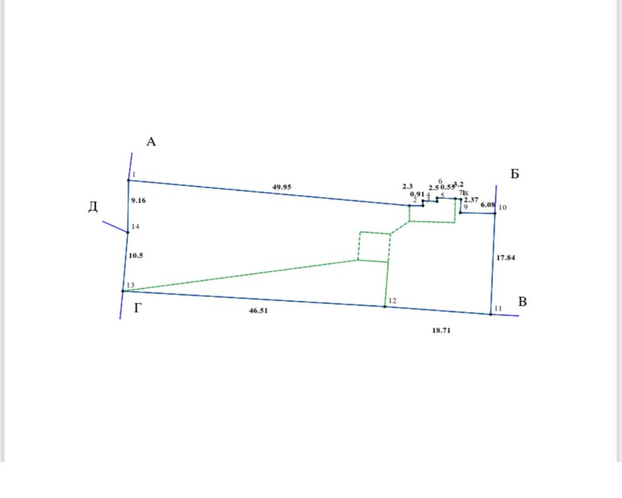 БЕЗ КОМІСІЇ, ділянка 13,2 сотки під забудову, вул. Соборна