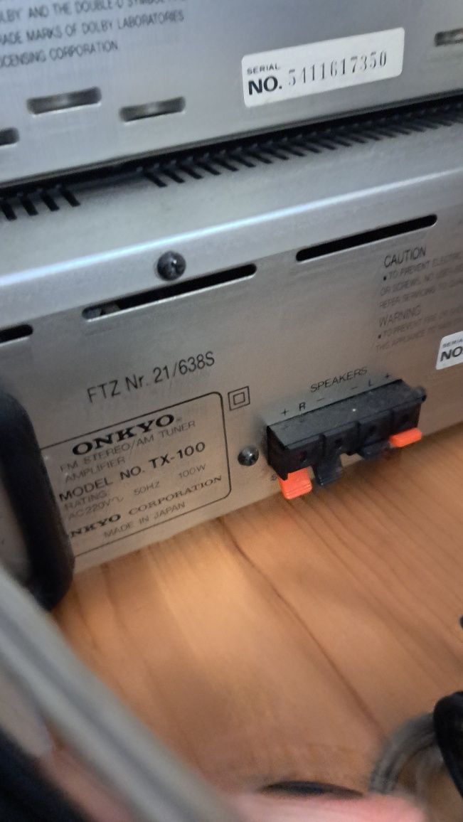 Zestaw Onkyo TA 200 plus TX 100