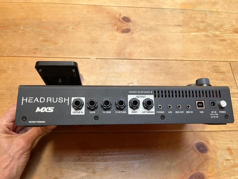 Headrush MX5 Pedeleira de Guitarra