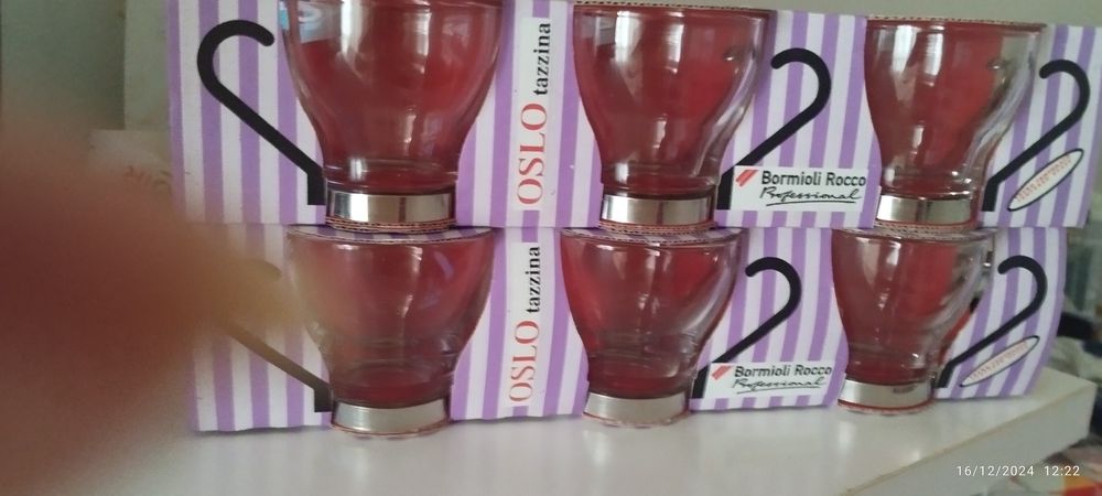 Conjunto de 6 chávenas de café Oslo tazzina