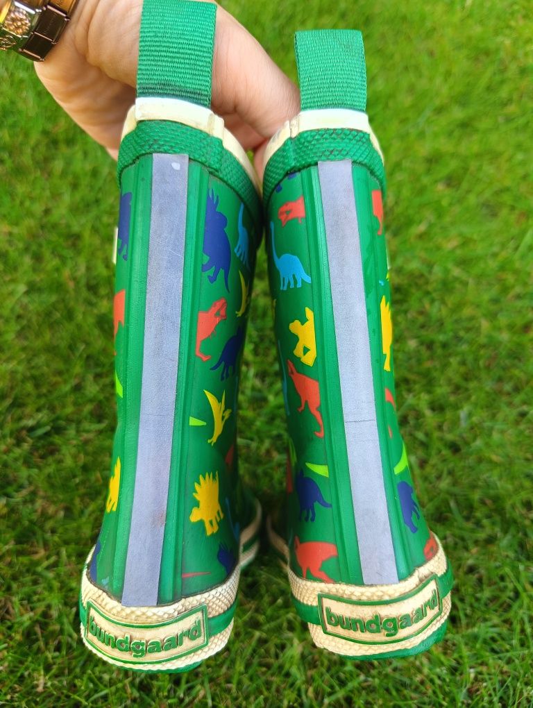 Bundgaard Charly High r. 21, stan BDB barefoot kalosze dinozaury