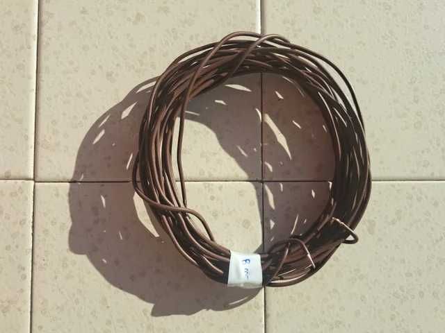 Cabo unifilar castanho 0,75 mm² - 8m
