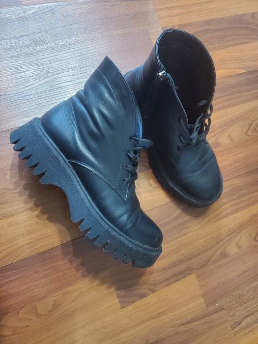 Черевики жіночі шкіряні, демісезон