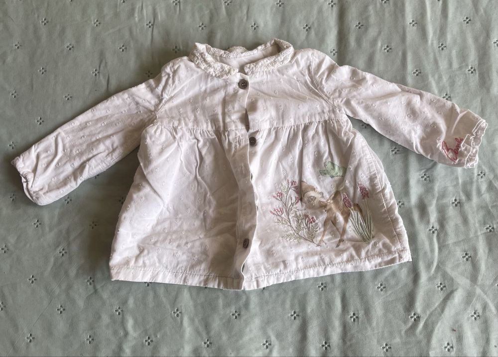 Paka paczka ubranek dla dziewczynki niemowlaka 74 68 Newbie H&M Tu