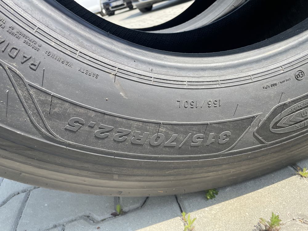 Opony ciężarowa - prowadzące goodyear 315/70.22,5r