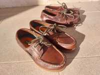 Sapatos de vela n.º 32 e 34 Timberland criança menino ou menina