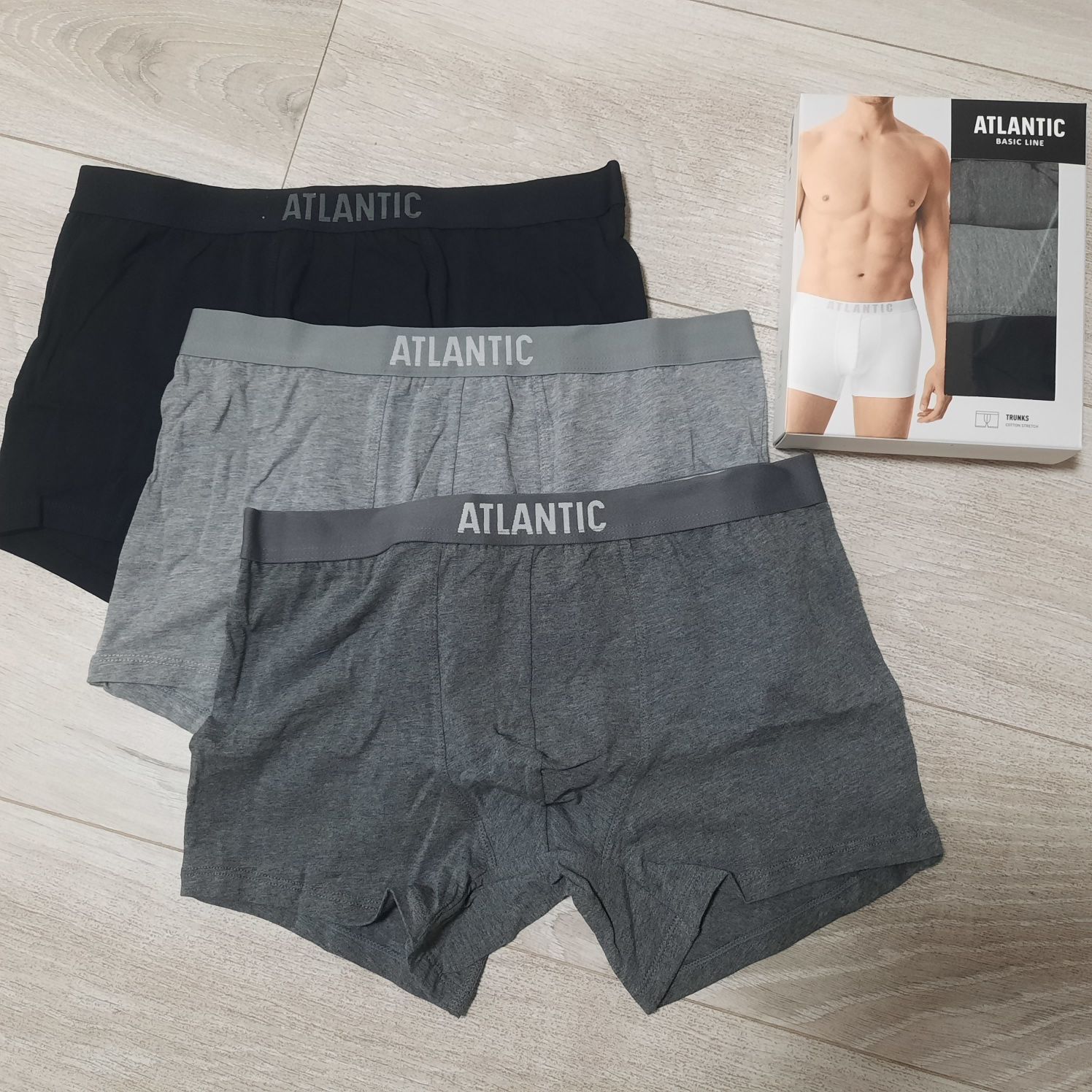 Боксерки трусы atlantic