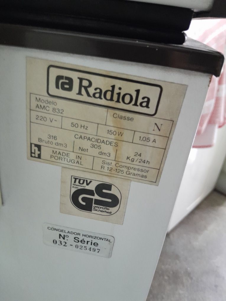 Arca congeladora Radiola 316L